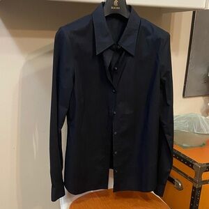 Elie Tahari Women's Black Blouse